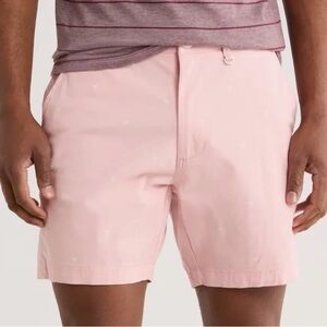 Demin & Flower Stretch Shorts